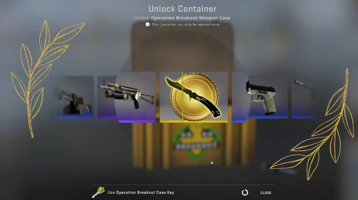 all cs2 cases with butterfly knife