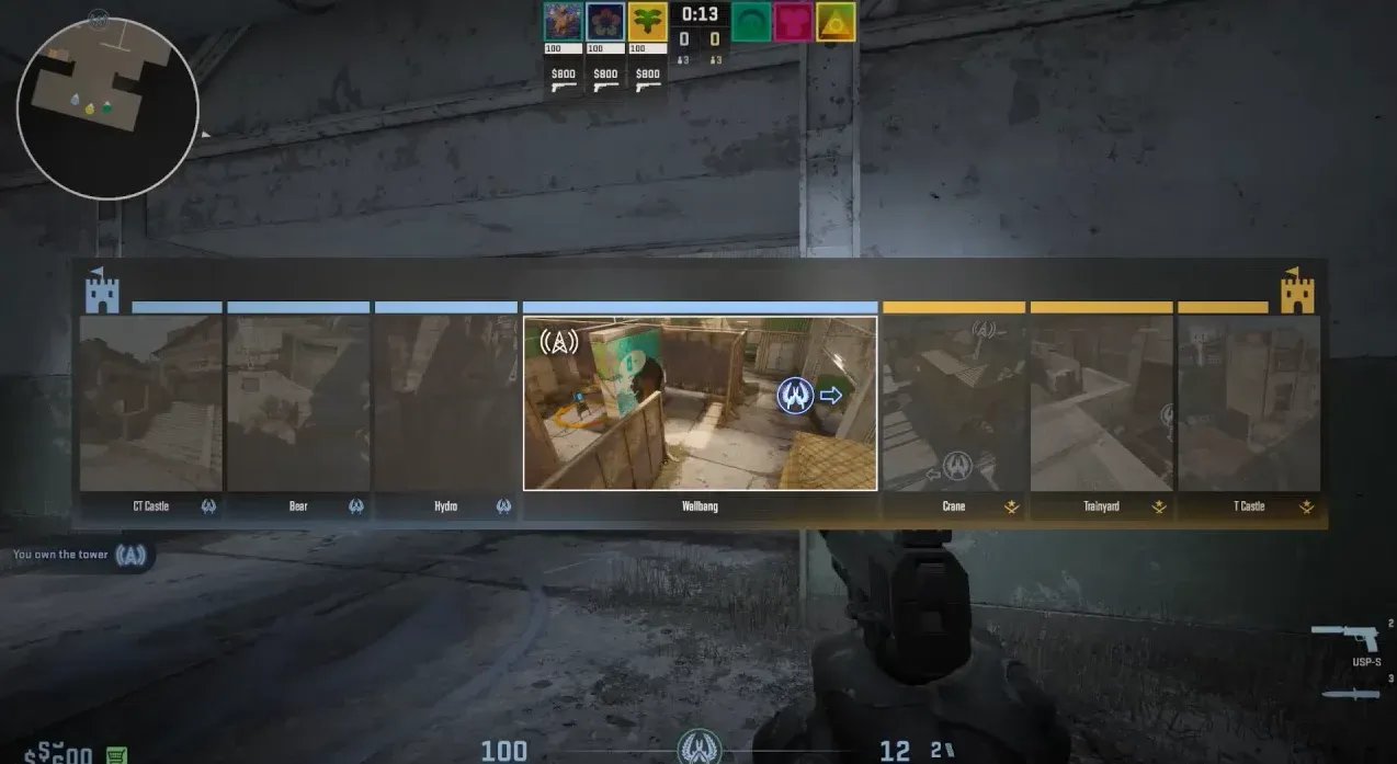 how to win rush mode cs2